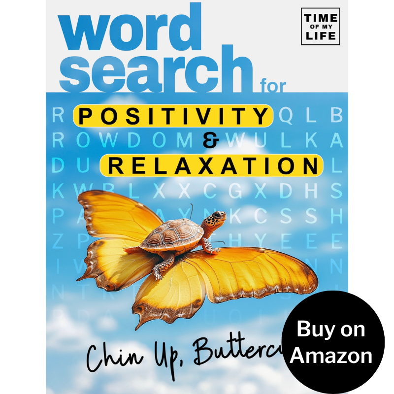 Positivity wordsearch. Buy on Amazon